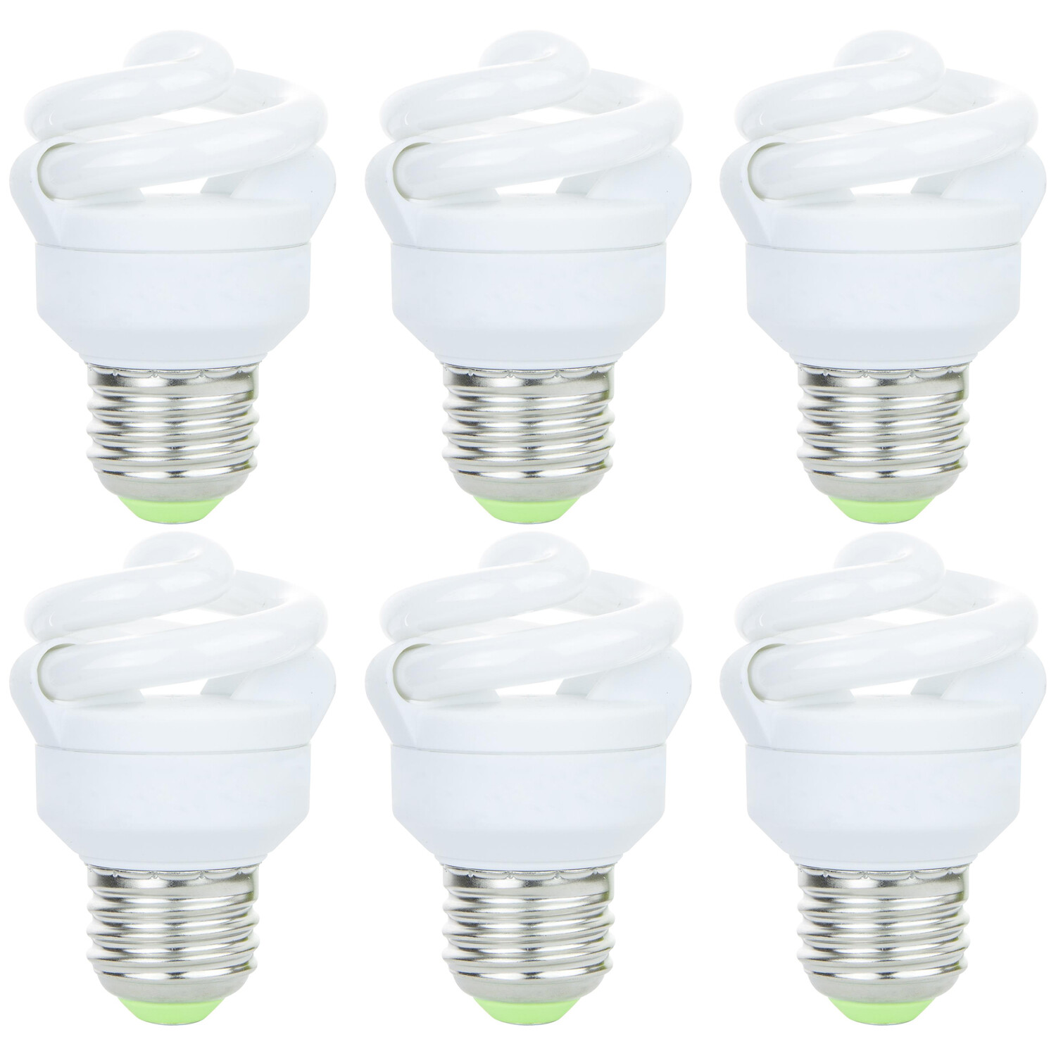 Sunlite Super Mini Spiral CFL Bulb 5 Watt Medium Base 27K Warm White - 6 Pack gallery