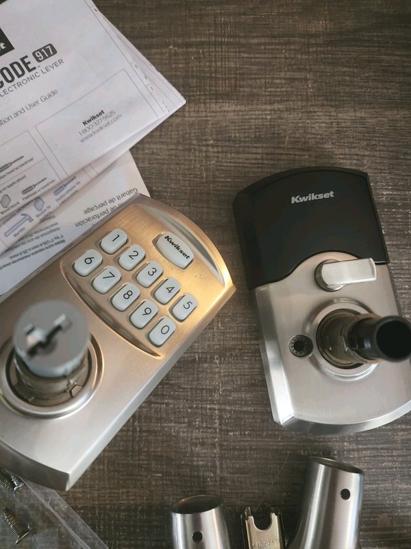 SCRATCHED! Kwikset SmartCode 917 Keypad Electronic Lever Keyless Entry Deadbolt gallery