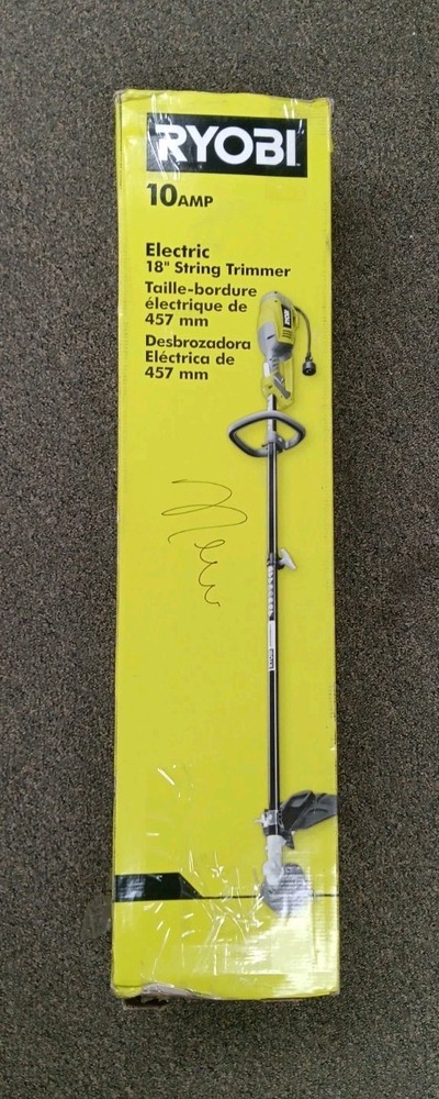 RYOBI 18"in. 10 Amp Attachment Capable Electric Corded String Trimmer - NEW