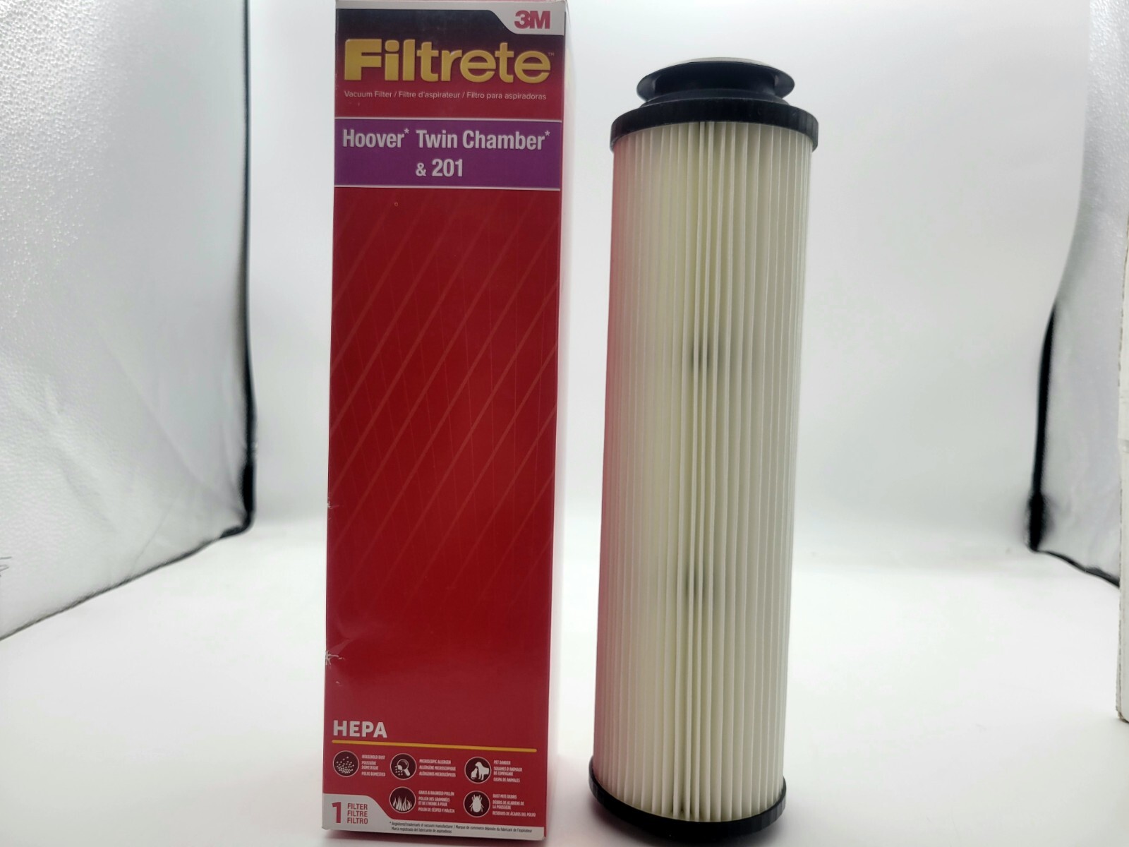 Filtrete Hepa Filter for Hoover Twin Chamber and 201 Vacuum Cleaners gallery