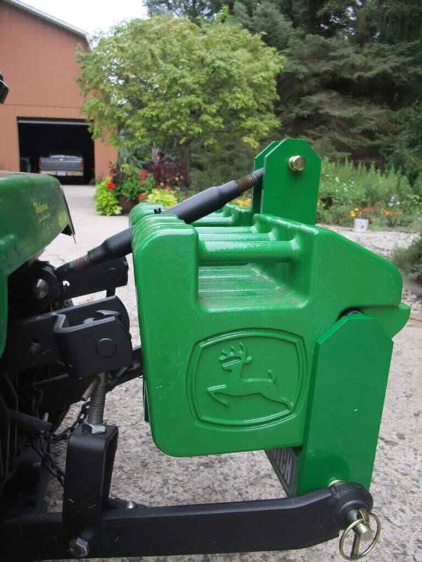 Category 0, 3 Point Hitch Receiver Drawbar With Suitcase Weight Bracket Kit gallery