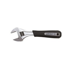 Wright Tool 9AG06 6in Adjustable Wrench Cushion Grip Cobalt Finish