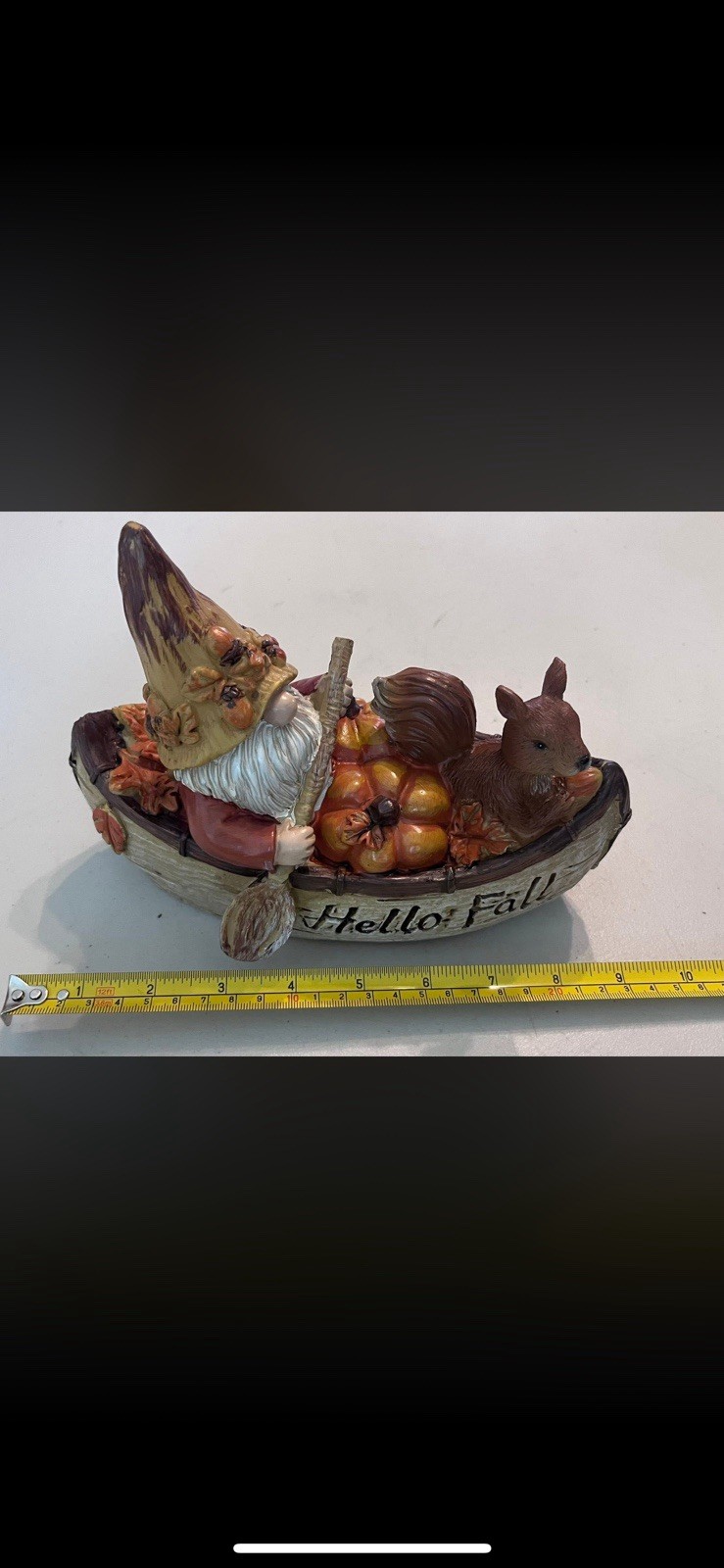 Koppers home Hello Fall Gnome In A Canoe gallery