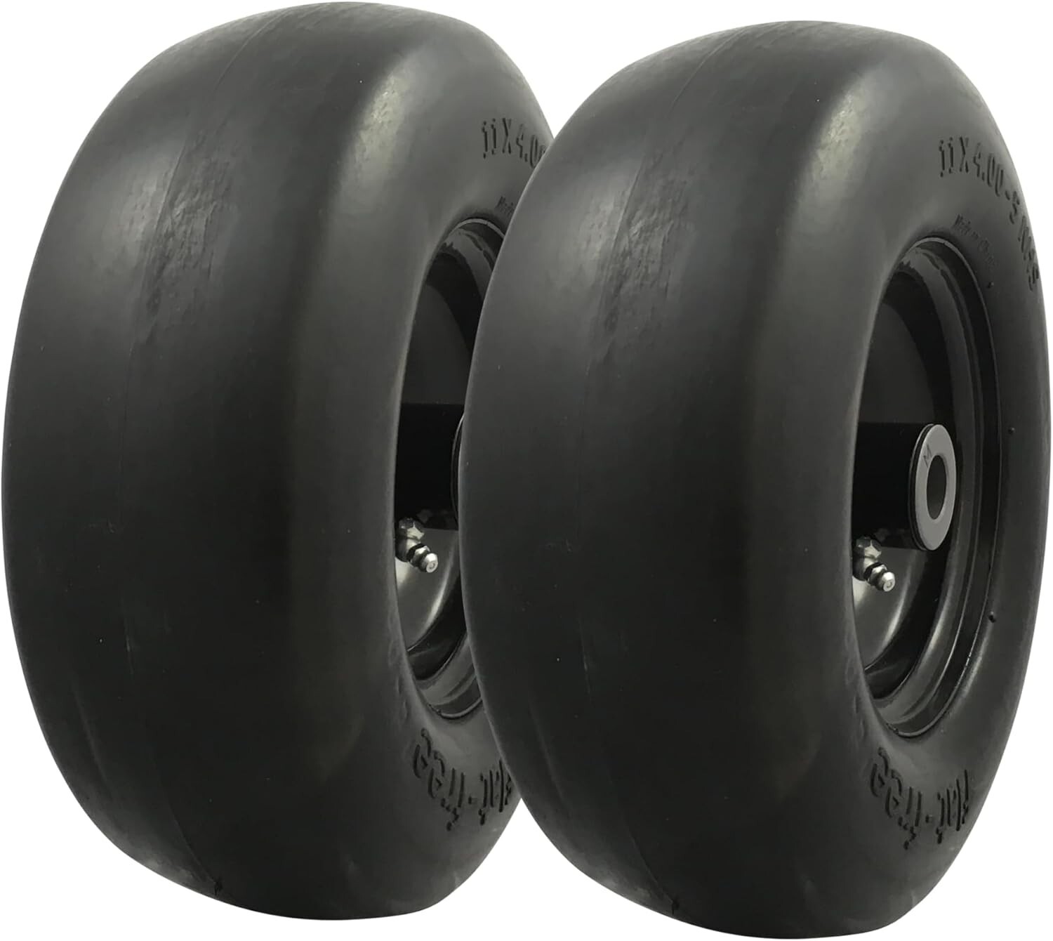 2 Flat Free Tires For Toro TimeCutter SS 4235 Cub Cadet 50 Troy-Bilt Mustang 42 gallery