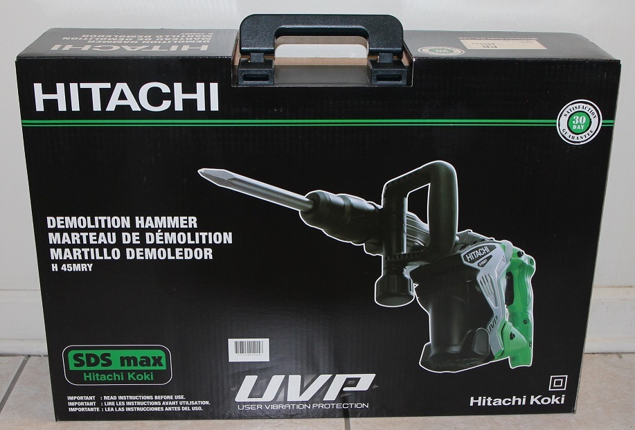 Hitachi H45MRY SDS Max Demolition Hammer 13 lb old inventory from metabo gallery
