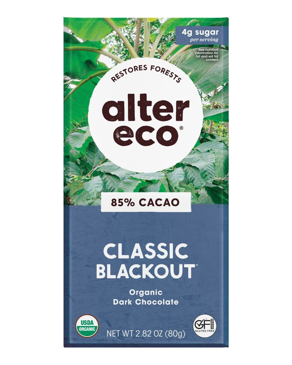 | Classic Blackout | 85% Pure Dark Cocoa, Fair Trade, Organic, Non-Gmo, Gluten F gallery