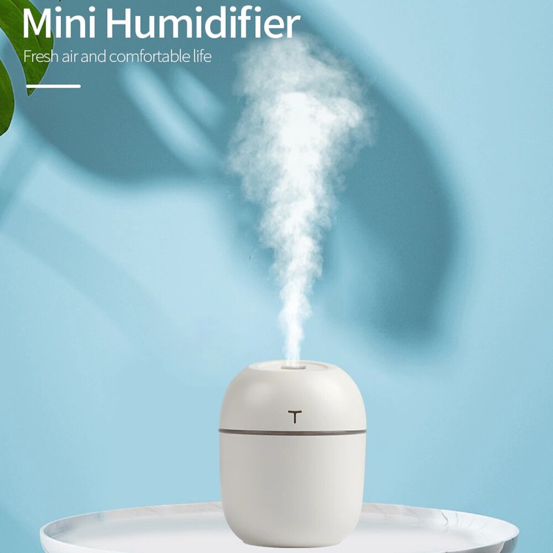 220ml Portable USB LED Mini Car Home Humidifier Aroma Oil Diffuser Mist Purifier gallery
