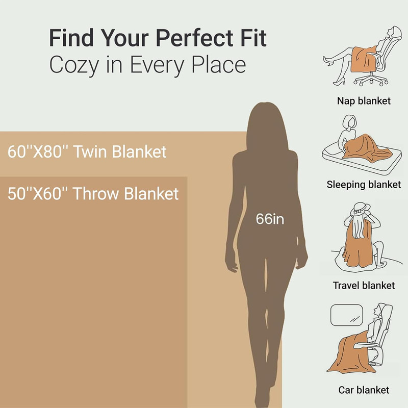 Silver Layer Grounding Blanket - 50x60in Relaxation & Sleep Support Throw gallery