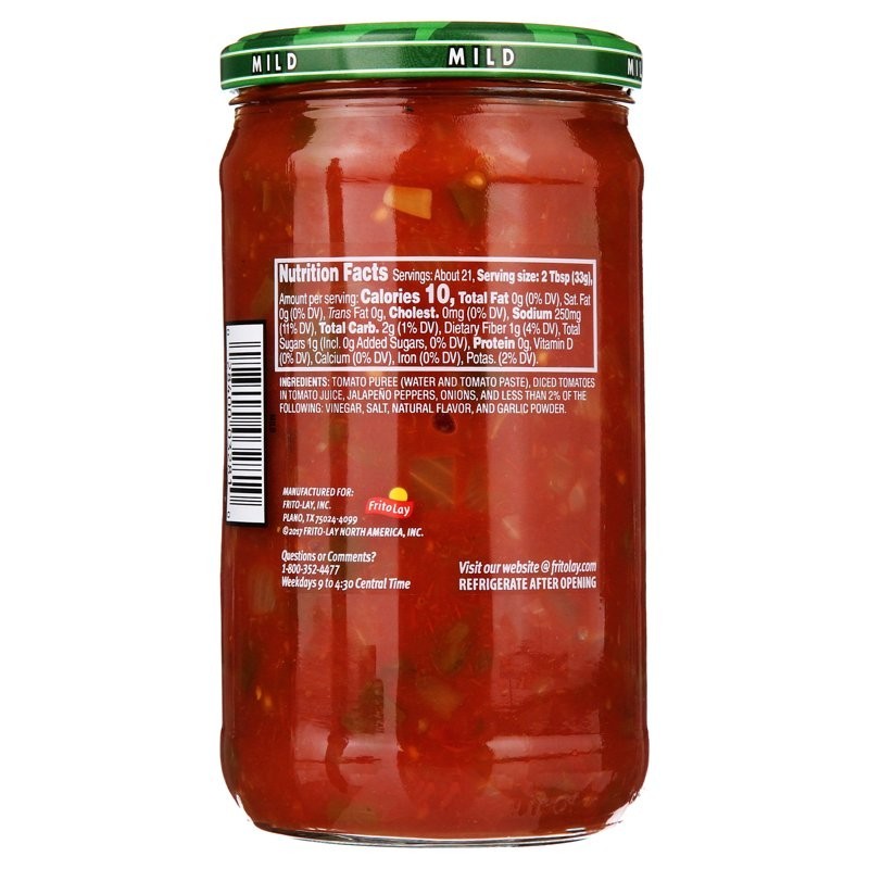 Tostitos Chunky Mild Salsa Dip Thick Texture Tomato Based Sauce 24 oz gallery