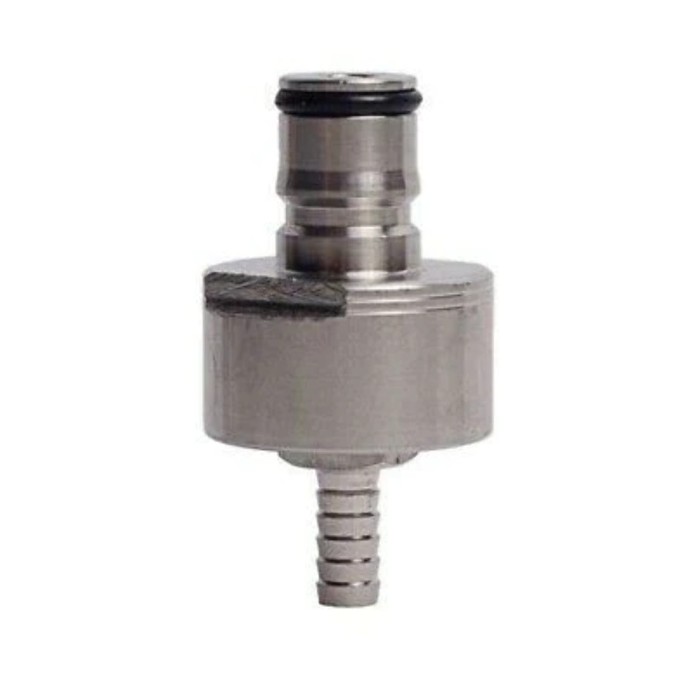 Stainless Steel Carbonation Cap for PET Plastic 1 or 2 Liter Soda Bottle 1/4" Ba gallery