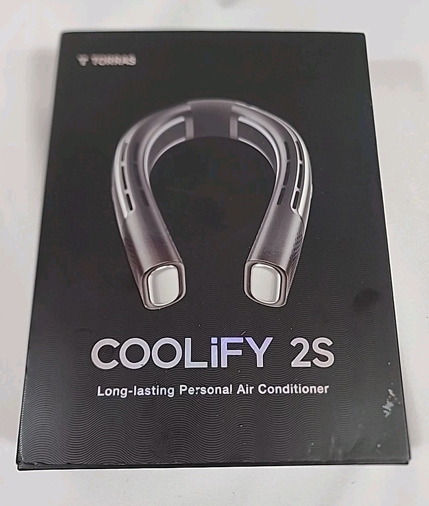 TORRAS Coolify 2S Smart 3-in-1 Neck Air Conditioner Cooling Fan Black FREE SHIP gallery