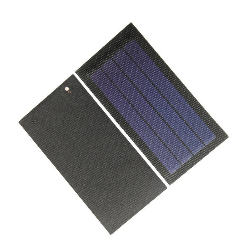 Flexible Amorphous Silicon Solar Panel 1W 6V for Camping and Outdoor Use gallery