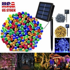Solar Powered String Lights Outdoor Garden Decor Yard Landscape Xmas Fairy Light