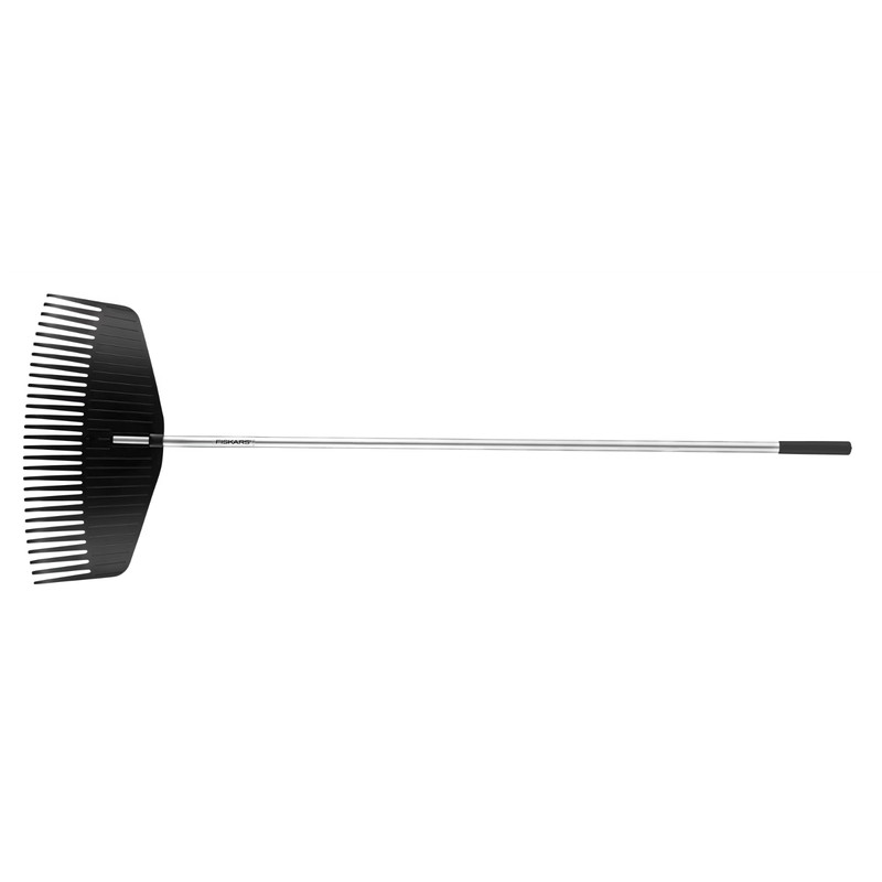 Fiskars Poly Leaf Rake, Leaf Rake, 67" Length gallery