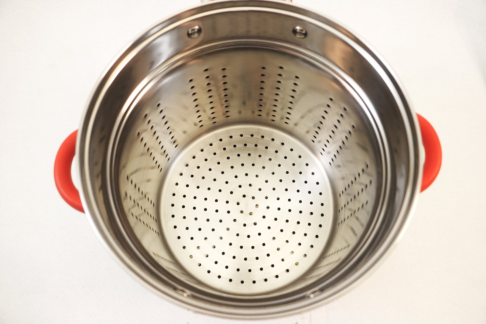 Excelsteel 12 Qt Multifunction Stainless Steel Pasta Cooker Encapsulated Base gallery