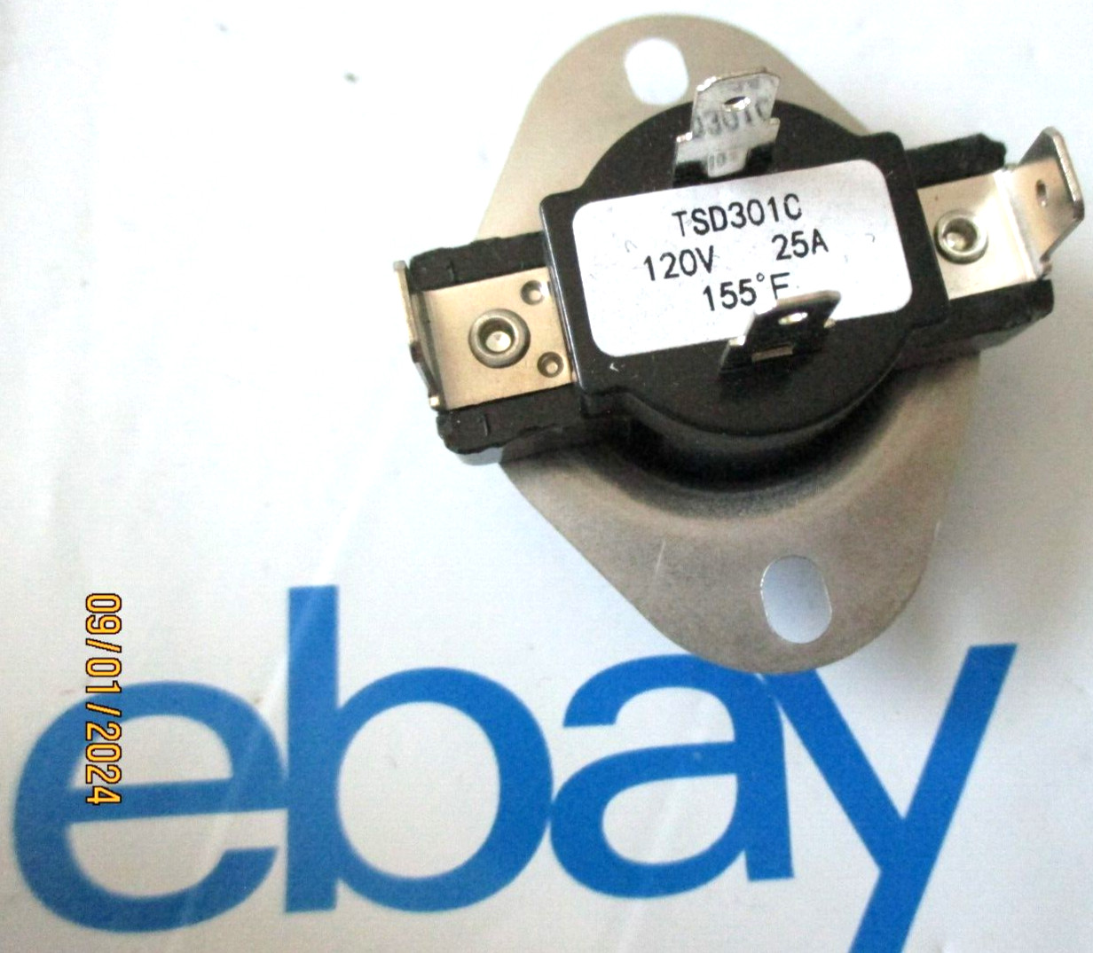 NEW Whirlpool Dryer Thermal Cut-off Fuse 3387134 TSD301C 155F gallery