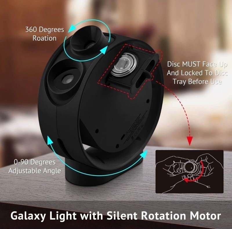 LaView Home Planetarium Star Projector, Ultra Clear Galaxy Projector with 130 ft gallery