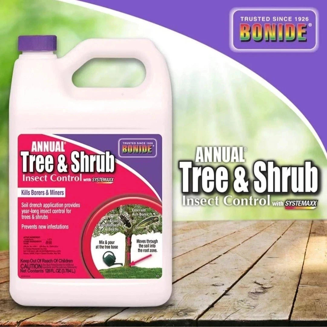 Bonide 611 Annual Tree and Shrub Insect Control, Concentrate 128 Fl oz, 1 Gallon gallery