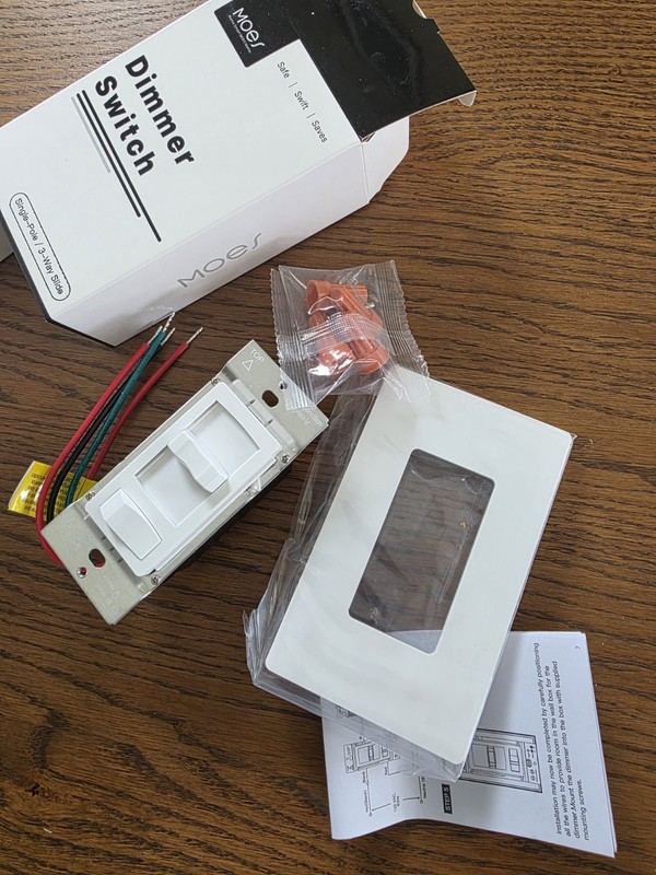MOES Dimmer Light Switch 4 Pack, 3 Way & Single Pole Dimmable Switch New gallery