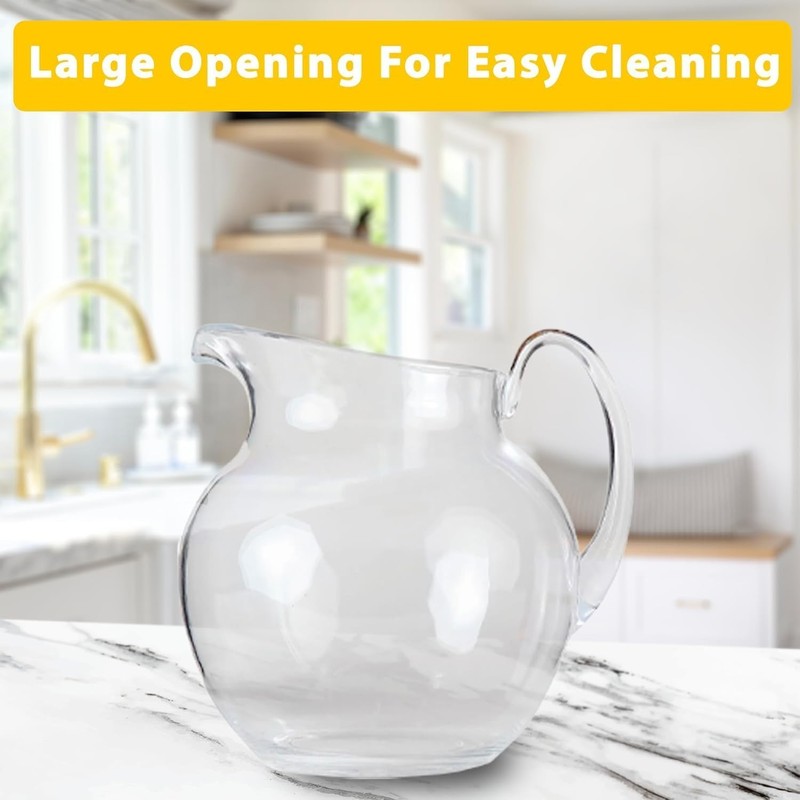100 oz Shatterproof Plastic Pitcher, the Large Capacity Makes it Excellent for gallery
