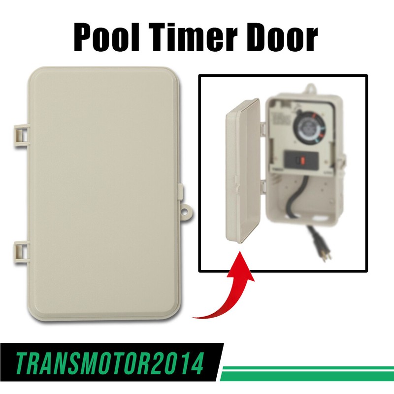 Swimming Pool Timer Door Replacement for Plastic Intermatic Box Cover Beige gallery
