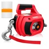 SENKEYFE Drill Powered Portable Winch 1000LBS, with 40FT Red gallery