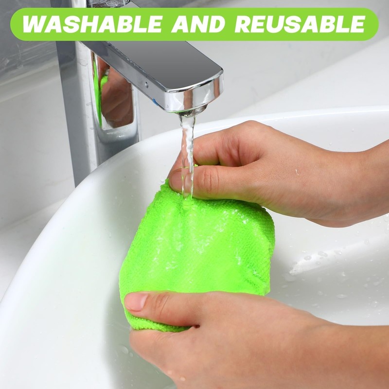 7pcs Windshield Cleaning Tool Kit Car Window Glass Wiper Cleaner Brush Reusable gallery
