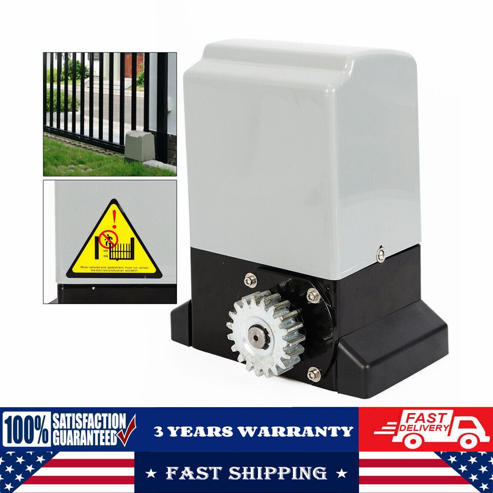 1400LBS Electric Automatic Sliding Gate Opener Door Operator&Remote Control 370W gallery
