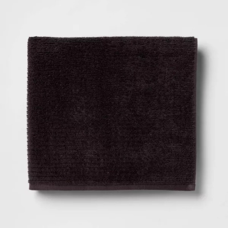 2pk Quick Dry Ribbed Bath Towel Set gallery