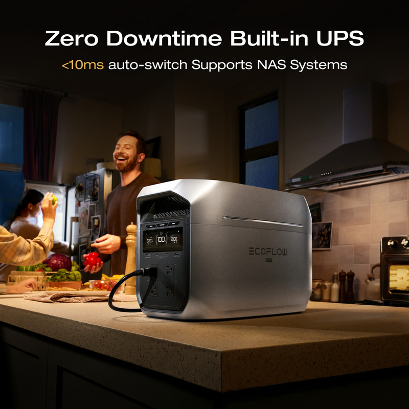 EcoFlow DELTA 3 Max Plus 2048Wh Portable Power Station Extra Battery gallery