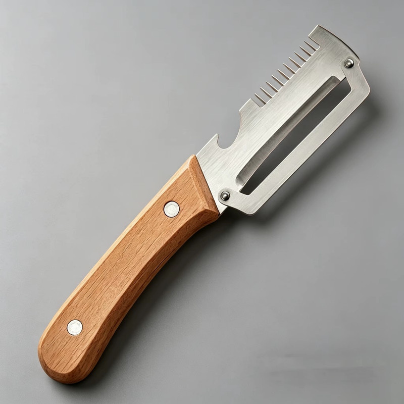 NEW 2 in 1 Multi-Functional Vegetable Peeler for Kitchen Stainless Steel Peeler gallery