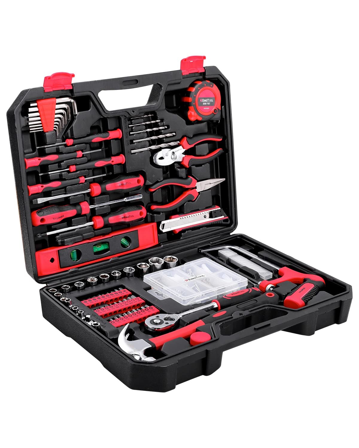 Tool Kit 226 Piece Home Auto Repair General Household Mechanic KingTool DIYer gallery