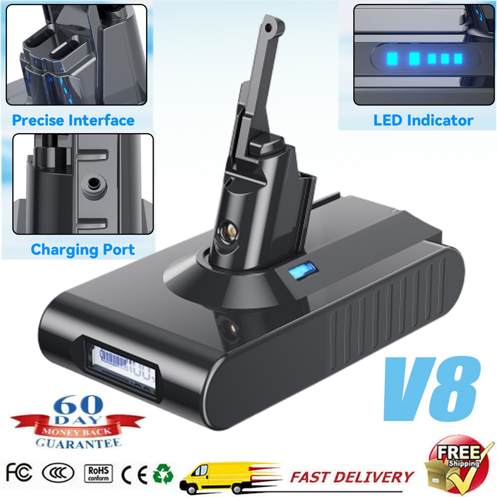 For Dyson V8 SV10 Trigger V8 Motorhead Pro V8 Animal Cordless Vacuum Battery gallery