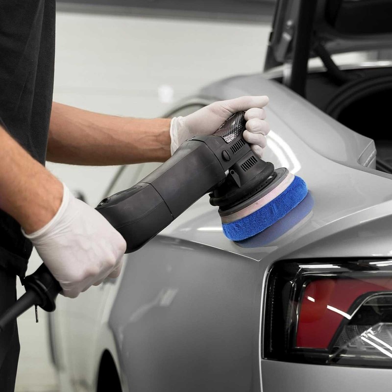 Windshield Cleaning Tool Kit Car Window Glass Wiper Cleaner Brush Pad + Squeegee gallery