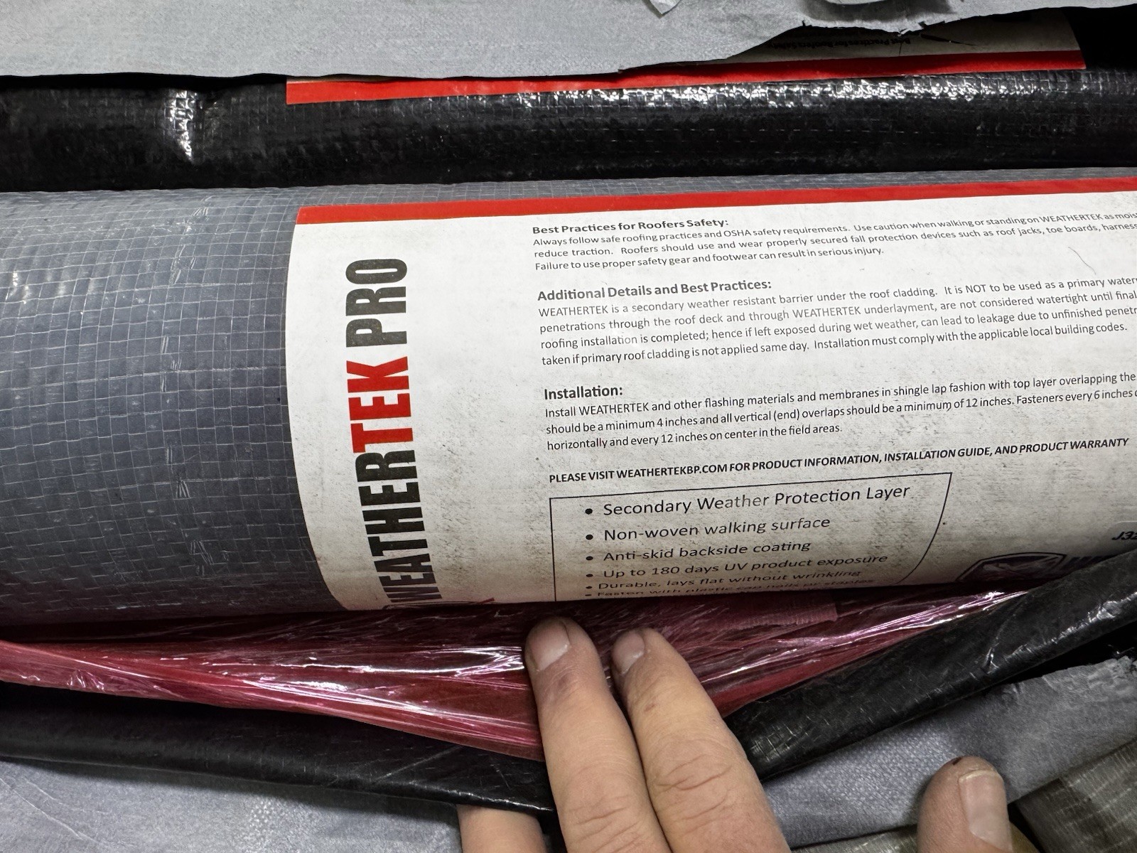 Pro Synthetic Underlayment 1000 sq. ft. 4 ft. x 250 ft. gallery