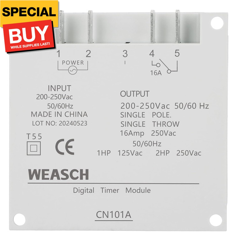Timer Switch, CN101A, AC 220-240V 16Amp, Digital LCD Power Programmable Timer Ti gallery