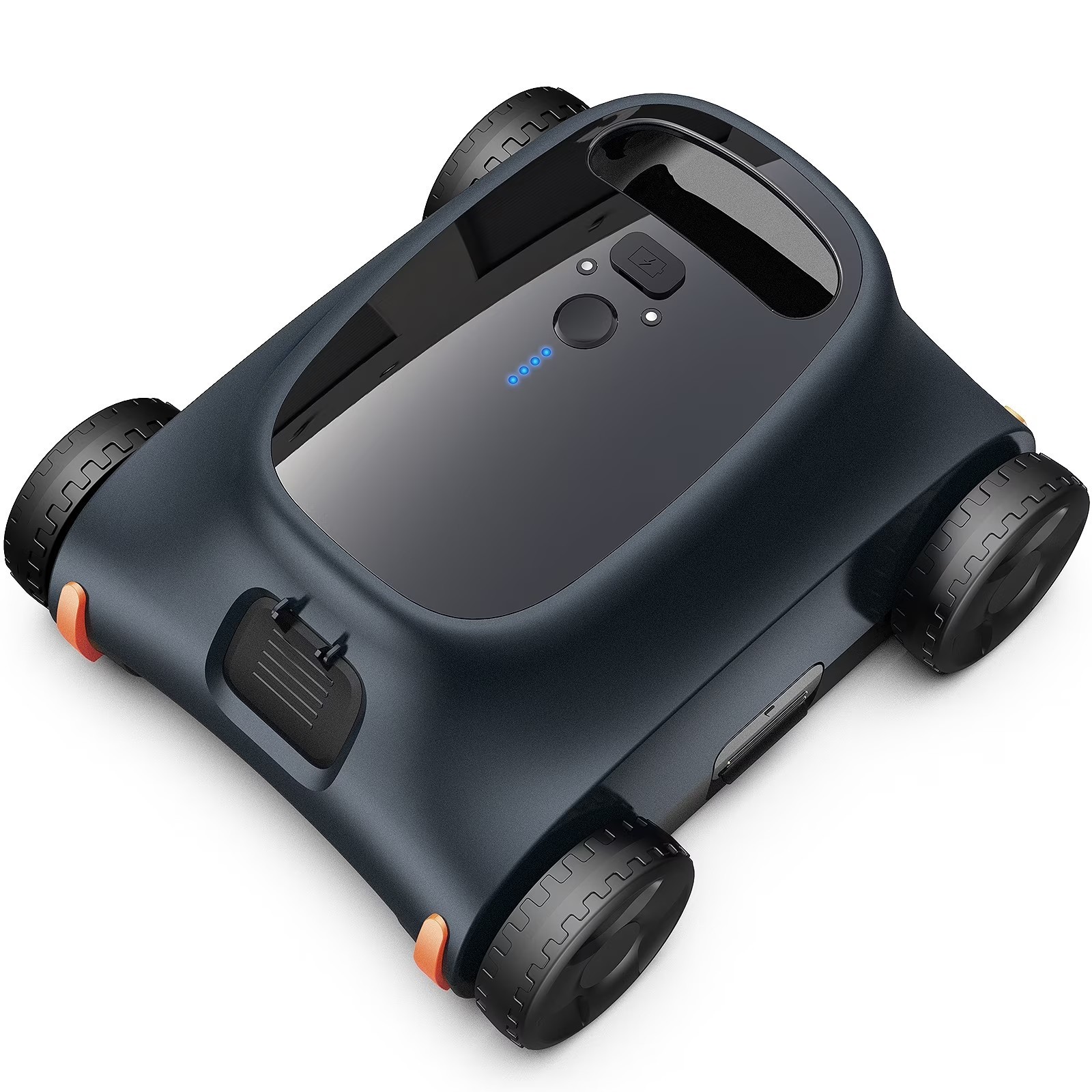Automatic Pool Vacuum - 180 Min Runtime Robotic Pool Cleaner with Top Handle & F gallery