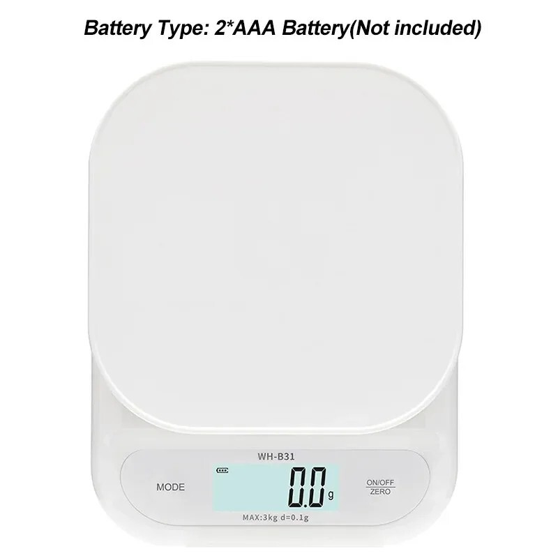 Basculas de cocina Balanzas electronica Digital LCD bateria carga USB 3kg/7kg gallery