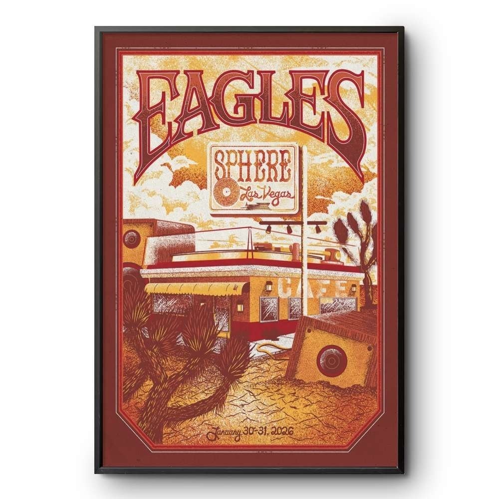 Ea*gles Final 2026 Sphere In Las Vegas, Nevada On Jan 30-31 2026 Event Poster gallery