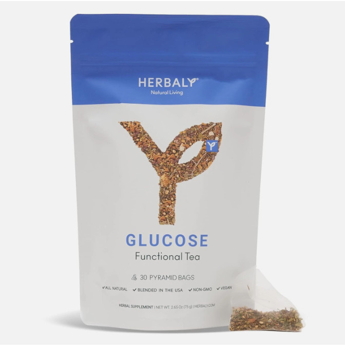 Glucose Functional Tea - Vitality & Wellness - Gymnema Sylvestre, Ceylon Cinnamo