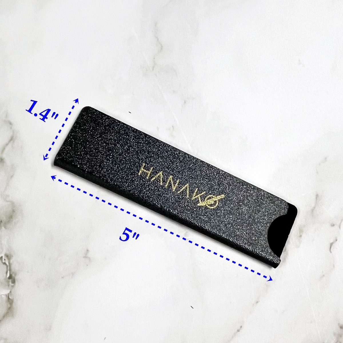 5” Steak Knife Edge Guards Set – Felt-Lined Blade Protectors, Black (Set of 6) gallery
