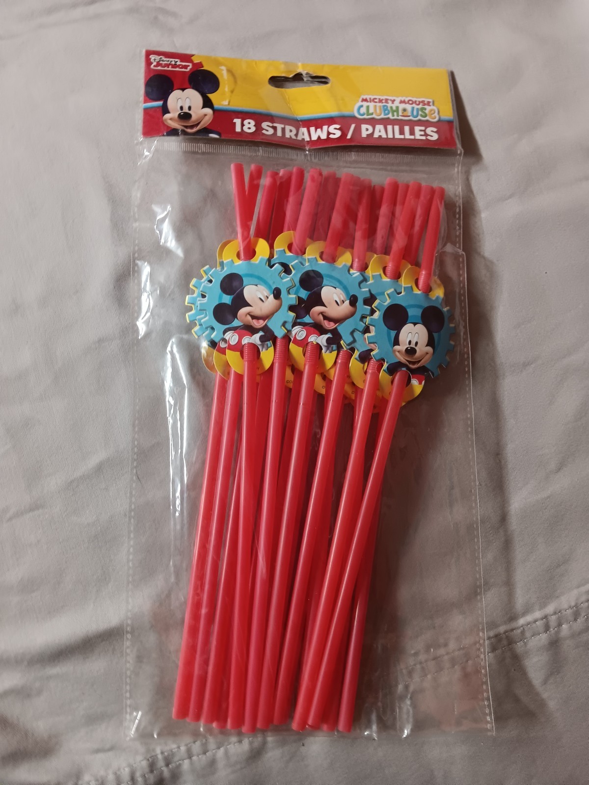Disney Junior Mickey Mouse Clubhouse Party Supplies - Snack Stand And Straws NEW gallery