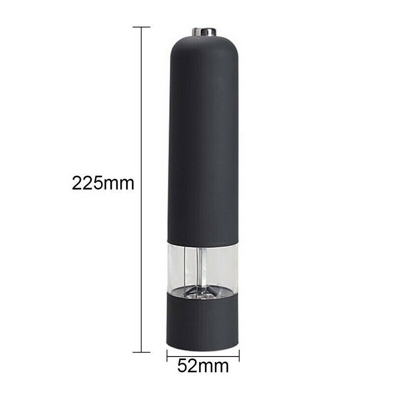 Electric Salt Pepper LED Light Adjustable Kitchen Grinder Mill Coarse Grinding gallery