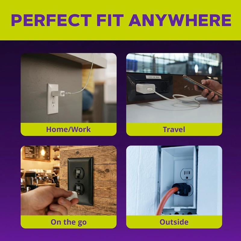 Outlet Plug Fix & Insert | Prevent Unplugging - 25/Pack gallery