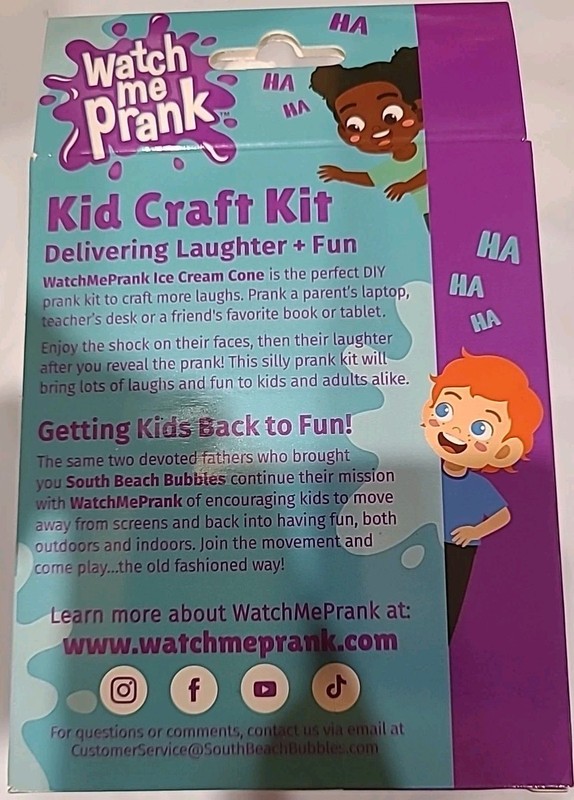 Watch me prank Ice Cream Cone Spill Prank Kit Ice Cream Prank Joke Kit gallery