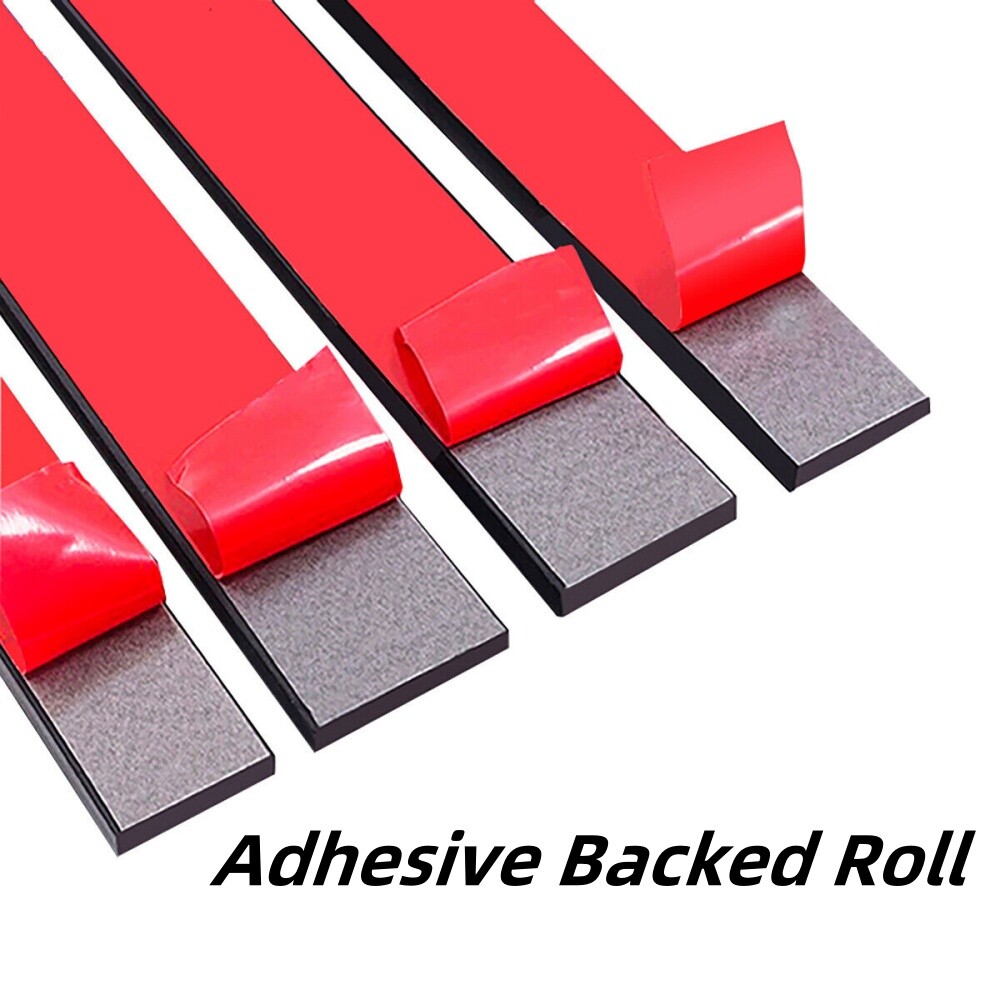 Nitrile Rubber Strip - Adhesive Backed Roll - Various Widths, Thickness&Lengths gallery
