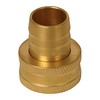 Swivel Garden Hose Adapter, 1/2" HB x 3/4" FH , Brass Lead Free 10 Pack gallery