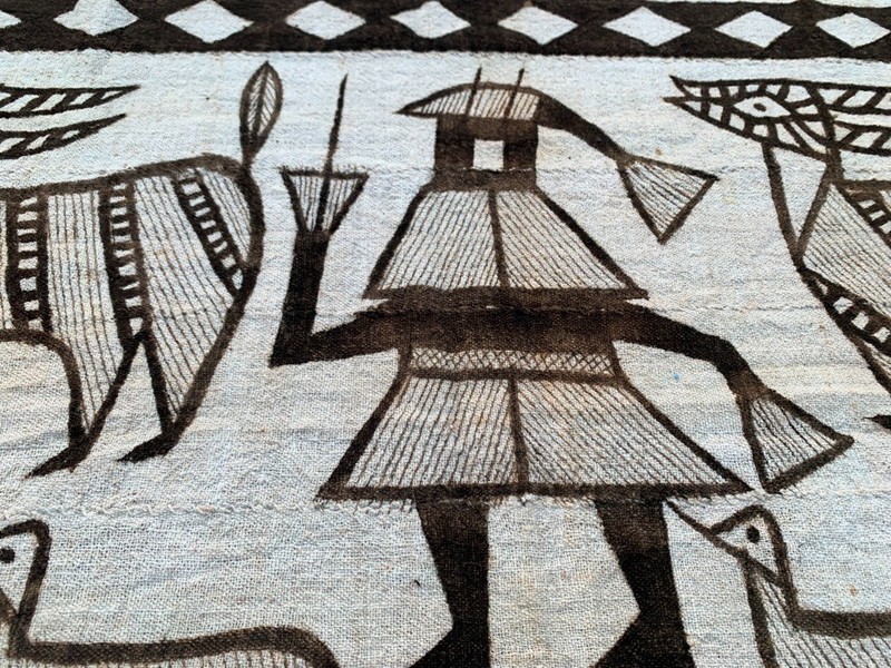 3x4 ft Mud Cloth Handmade Tapestry Batik African Painting Tapestry/Wall Hanging gallery