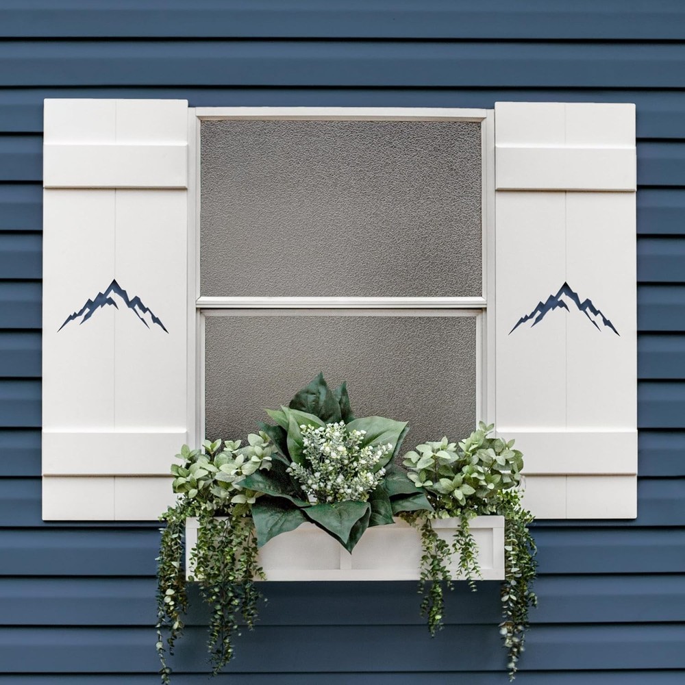 Custom Mountain PVC Shutters
