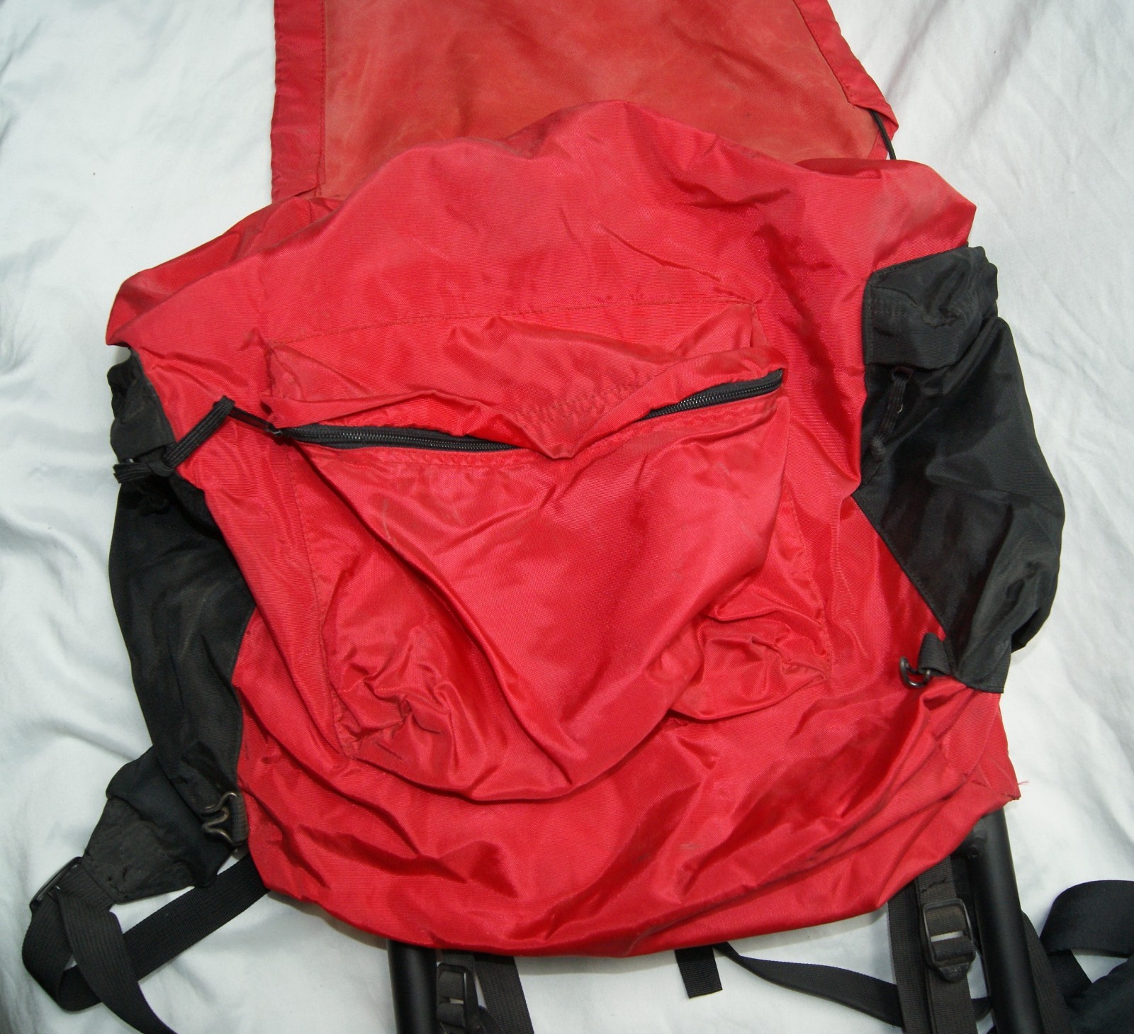 rei metal frame backpack red 5